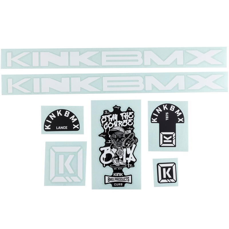 2025 Curb Decal Kit Marble Black
