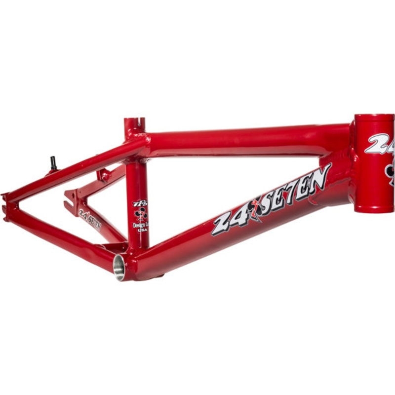 24 Se7en Response BMX Race Frame-Speeding Red Junior