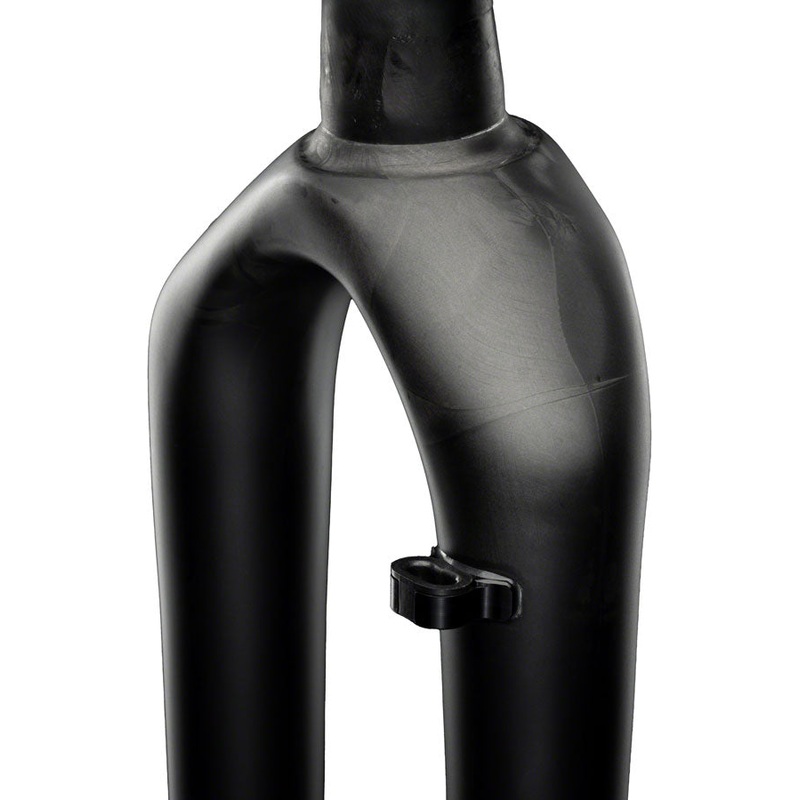 Cane Creek Invert SL Gravel Suspension Fork –  700c, 30 mm, 12 x 100 mm, 45 mm Offset, Matte Black