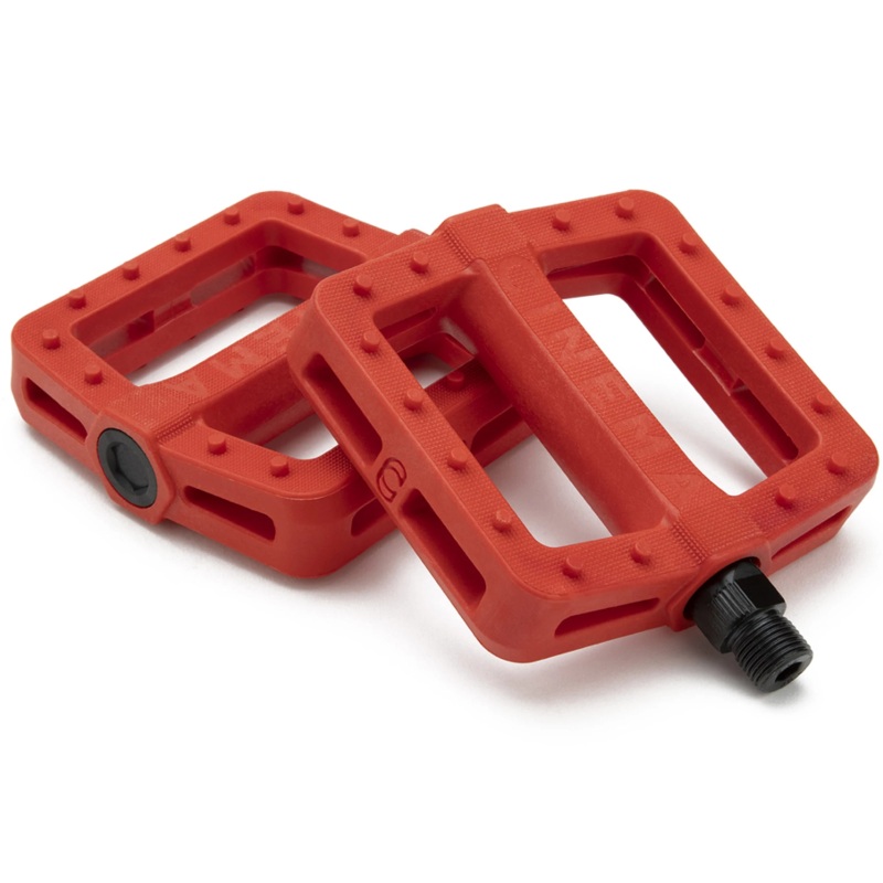Cinema Tilt Pedals Red