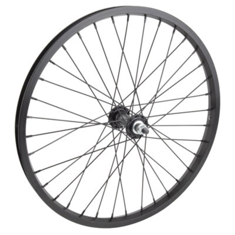 Ft Whl,20X1.75,Bk,Aly,36H 3/8”,Sw,Bk,100Mm 20” Alloy Bmx Wheels  Wheels  20” 20” N/A