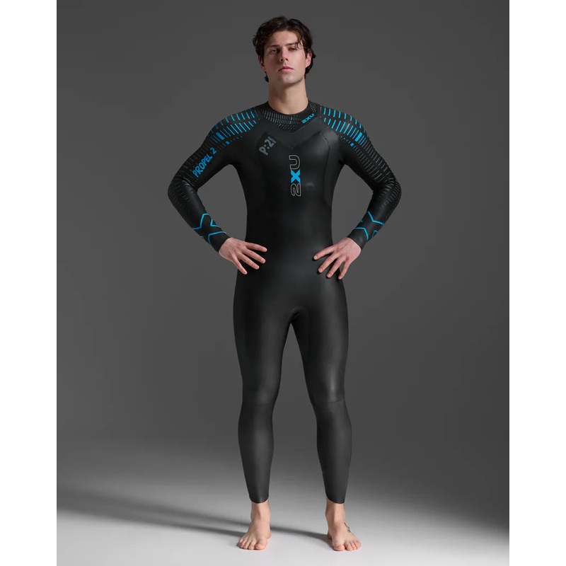 2XU Men’s Propel WetsuitP:2 Black Aloha M