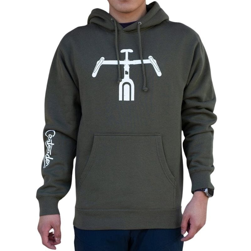 Contender Handlebar Hoodie Army Green S