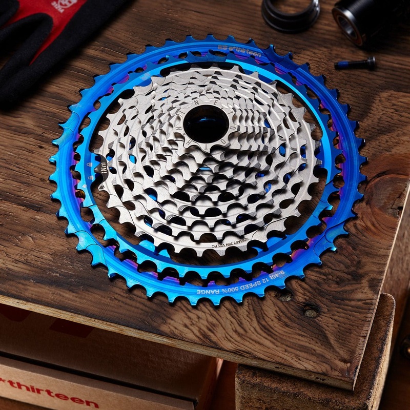 EThirteen Helix Race 12-Speed 9-45T Cassette Grey