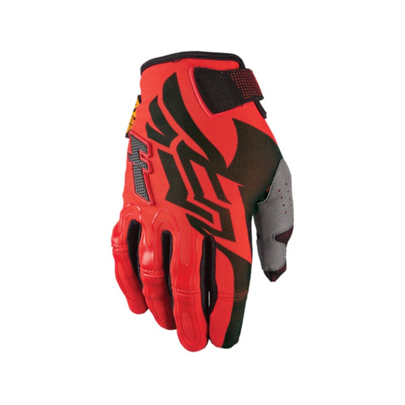 Fly Racing 2013 Kinetic Gloves-Red/Black Youth X-Small (3)