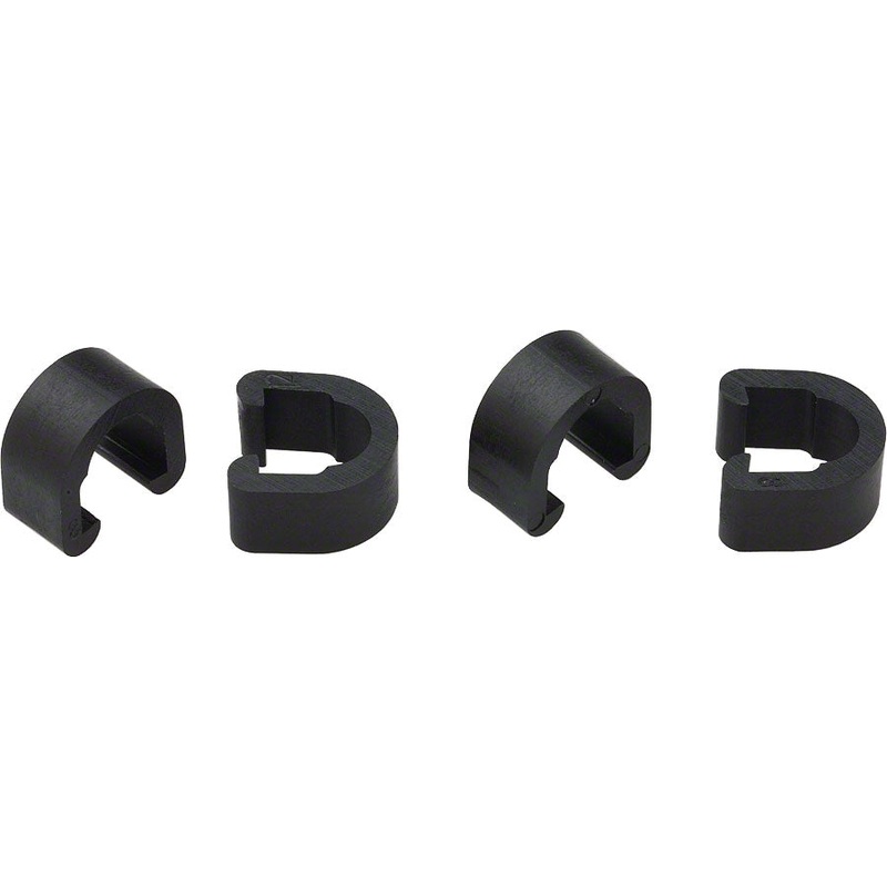 Jagwire C-Clip Housing or Hose Guide Bag of 50 Black