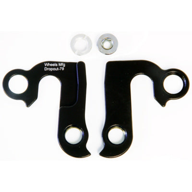 Wmfg Derailleur Hanger #79 Replacement Derailleur Hangers Wheels Mfg. Derailleur NA Black