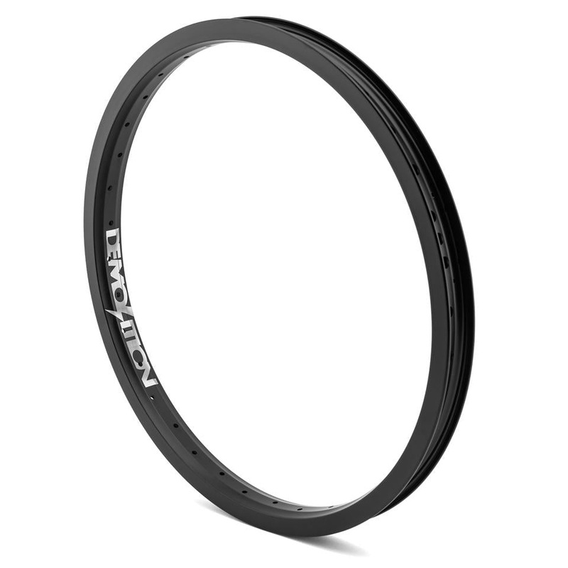 20″ (406mm) Demolition Zero Double Wall BMX Rim – 36H – Black