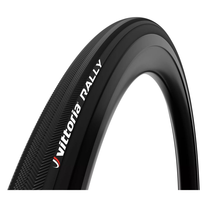 Vittoria Rally Tire – 700 x 25 Tubular Folding Black