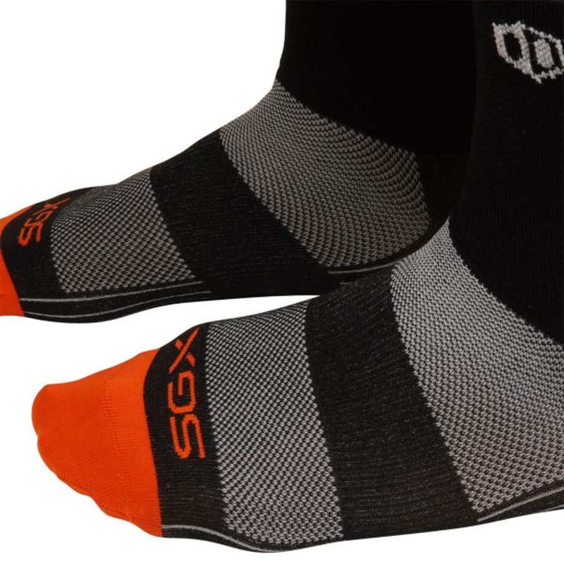 Box One Performance Sgx Socks Black / Orange