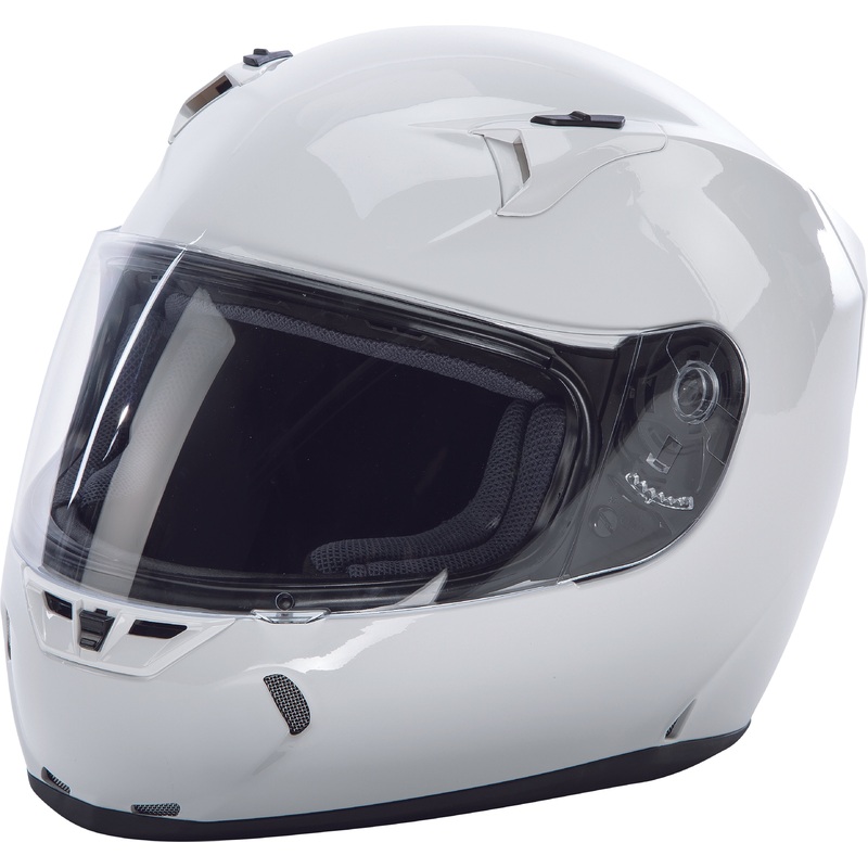 FLY RACING Revolt Solid Helmet Ece White Md