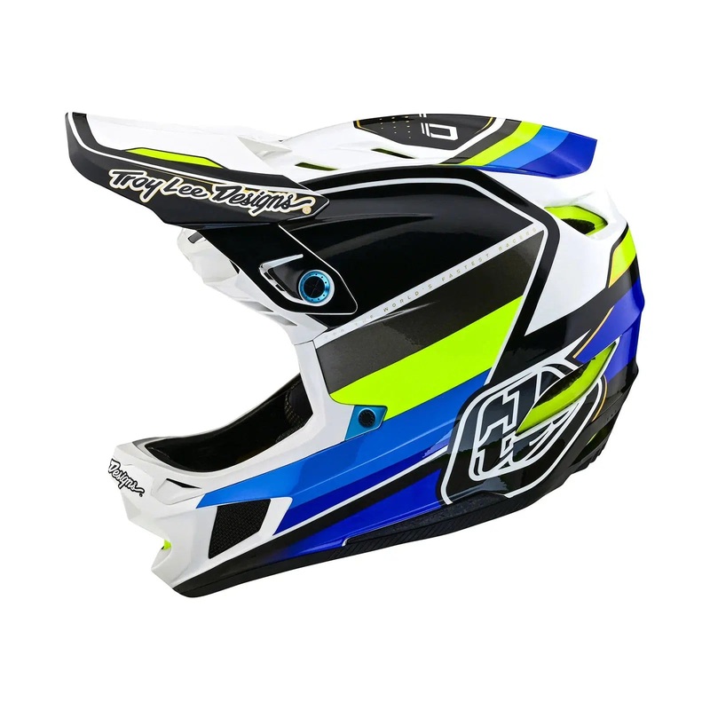 TLD D4 AS Composite Helmet W/MIPS Reverb White Reverb White/Blue XS-S