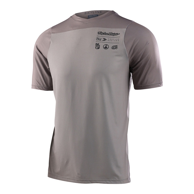 Troy Lee Designs Skyline SS Jersey  SALE Small Mono Quarry