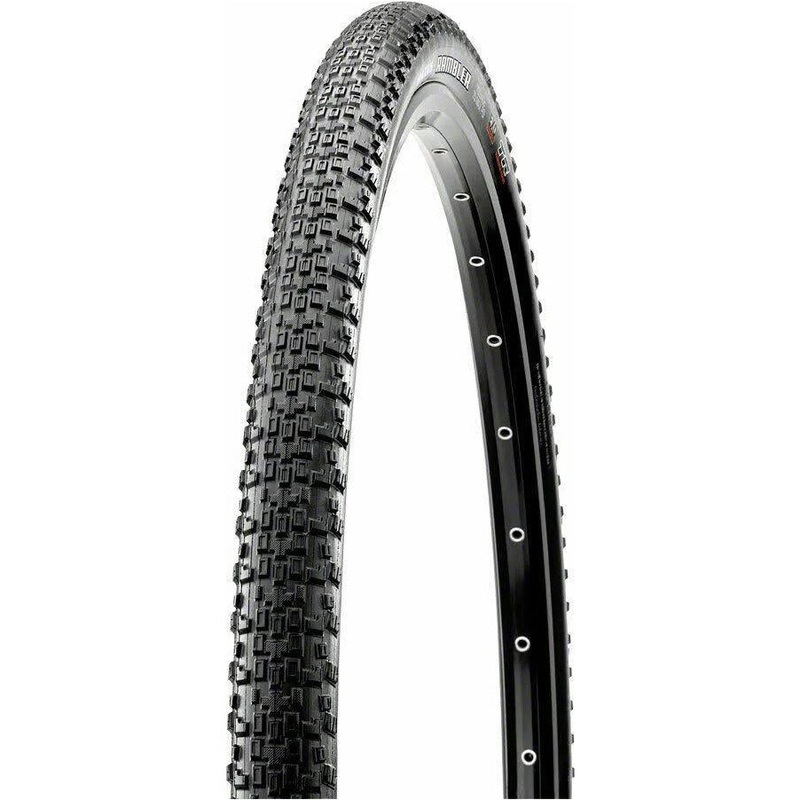 Maxxis Rambler Tire 700 x 50, Tubeless, Folding, Black, Dual, SilkShield, Gravel/Touring Hybrid Tire
