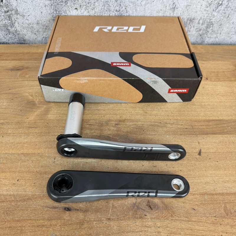 New! SRAM Red AXS D1 175mm DUB SL 8-Bolt Carbon Crank Arms 345g MSRP $350