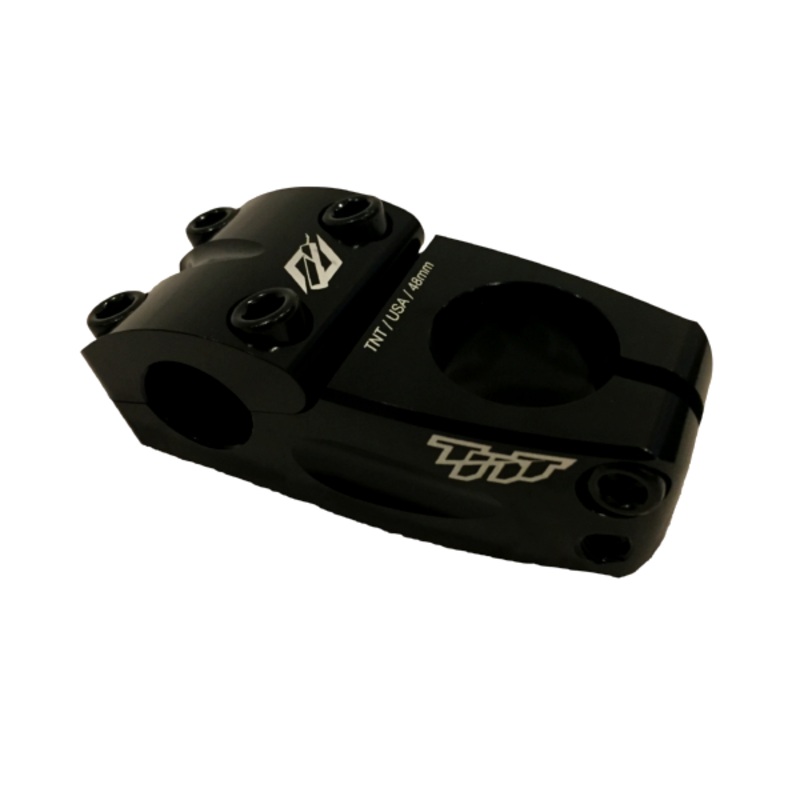 TNT Threadless BMX Race Stem – 60mm – Black – USA Made