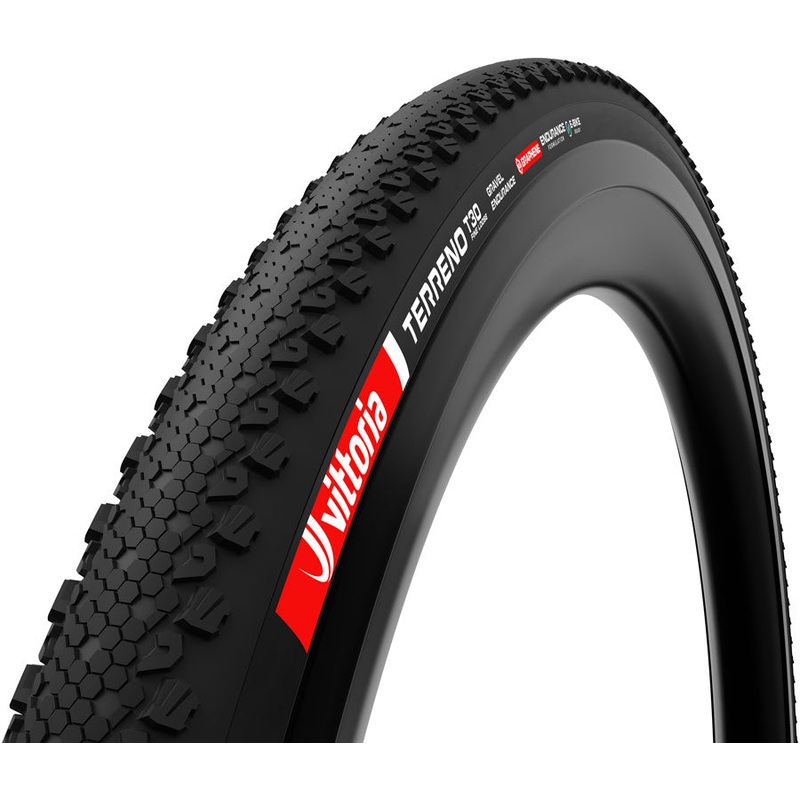 Vittoria Terreno T30 Fine Loose Tire – 700 x 45 Tubeless Folding BLK Gravel Endurance Graphene G2.0