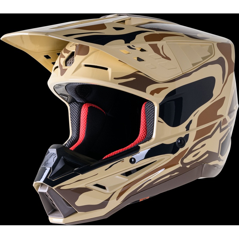 ALPINESTARS S-M5 Helmet Dark Brown/Kangaroo Small