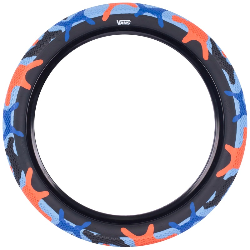 Cult Vans 26″ Tire Blue Orange Camo 26 x 2.10″