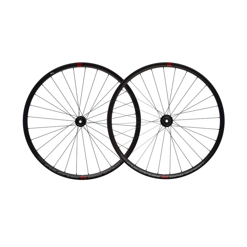 Fulcrum Racing Rapid Red 900 Wheelset – 700c Black Campagnolo N3W