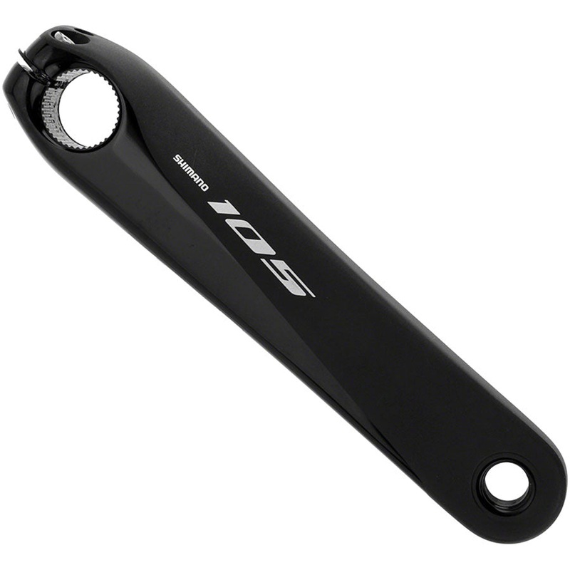 Shimano 105 FC-R7000 Crankset – 170mm, 11-Speed, W/O Rings, 110 BCD, Hollowtech Crank Arms, Hollowtech II Spindle Interface, Black