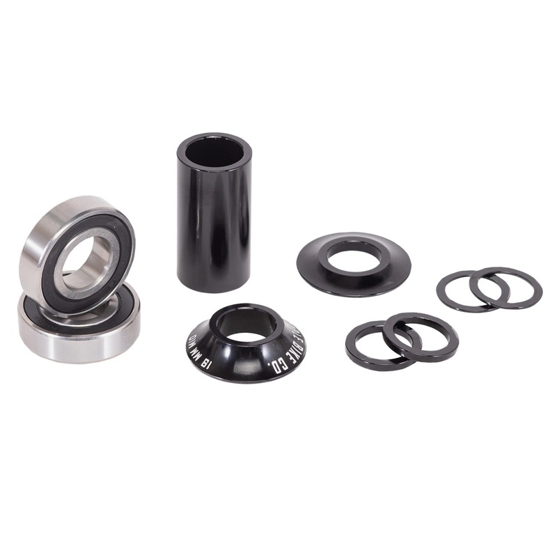 We The People Compact Mid Bottom Bracket 22mm Black