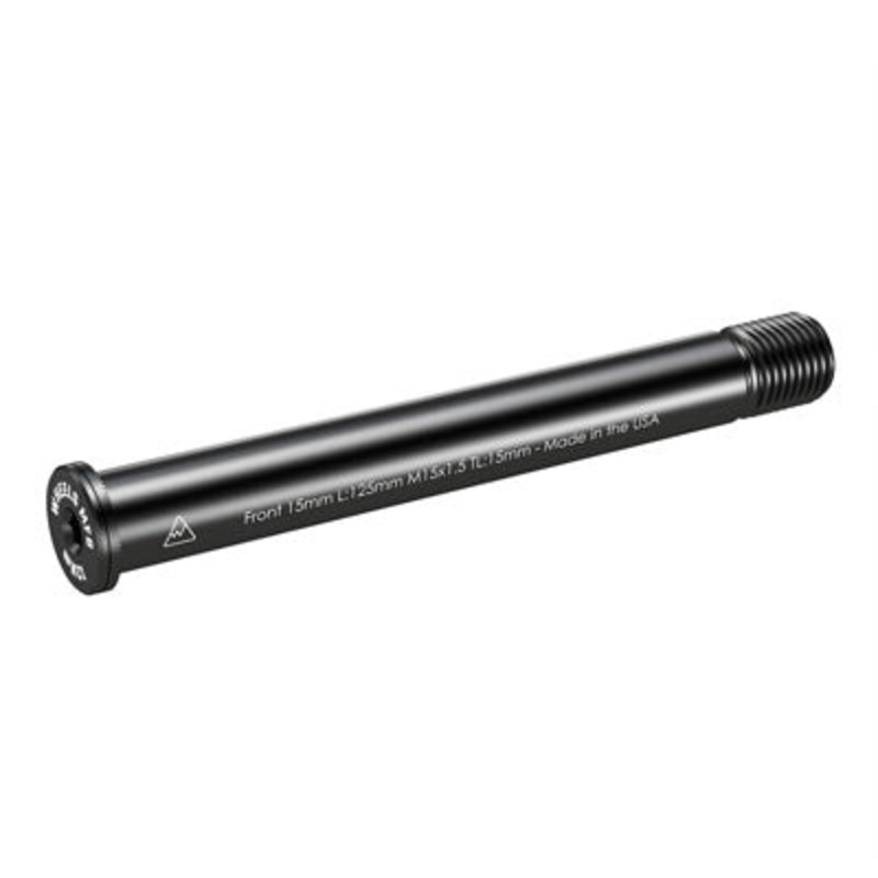 Wmfg Thru-Axle Front 15Mm 125Xm15X1.5X15 Front Thru-Axle  Hubs NA Black