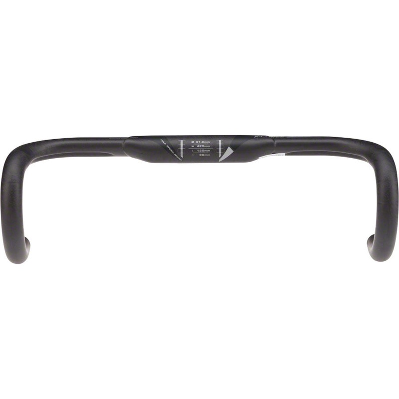Full Speed Ahead K-Force Light Compact Drop Handlebar – Carbon, 31.8mm, 42cm, Black