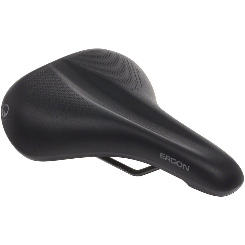 Ergon ST Gel Saddle – Chromoly Mens Small/Medium Black