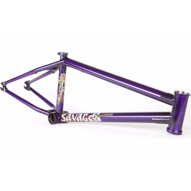 Fit Savage Frame (Matt Nordstrom) Trans Purple 20.75″ Toptube