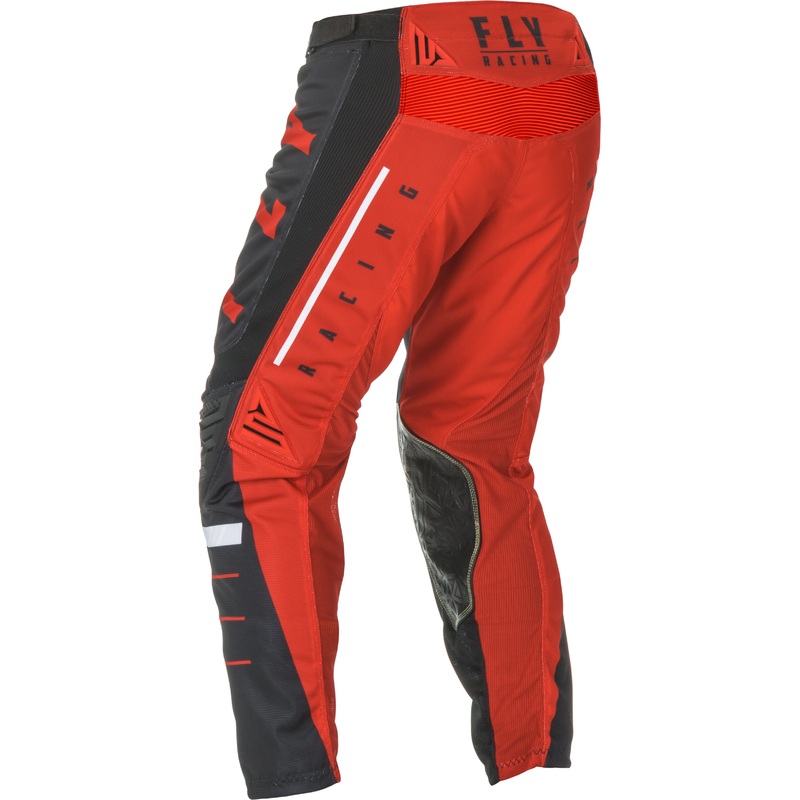 FLY RACING Kinetic Mesh Pants Red/Black Sz 40