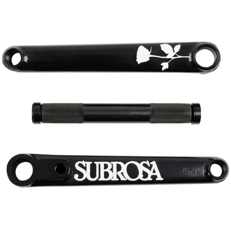 Subrosa Rose Cranks Black/160mm