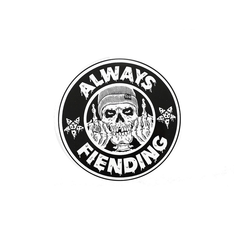 Fiend Always Fiending 6in Ramp Sticker Black