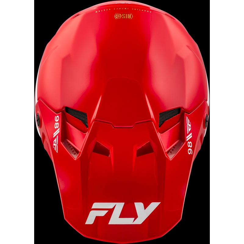 FLY RACING Formula Cc Objective Helmet Red/White Xs