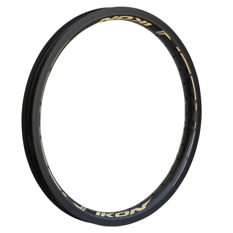 Ikon Carbon 20 Inch Brake Rim Black/Sand 36 Hole