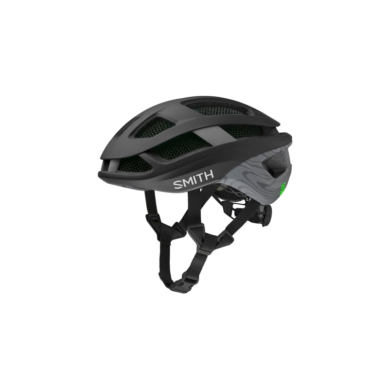 Smith Trace MIPS Aleck Crash Sensor Helmet Matte Black / Topo Small