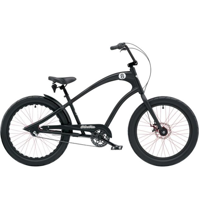 Straight 8 8i Black Satin 24″ wheel