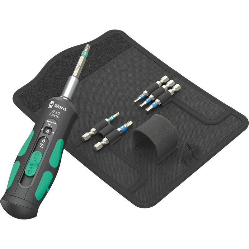 7515/7 Kraftform Bike 1 Safe-Torque Screwdriver and Bit Set
