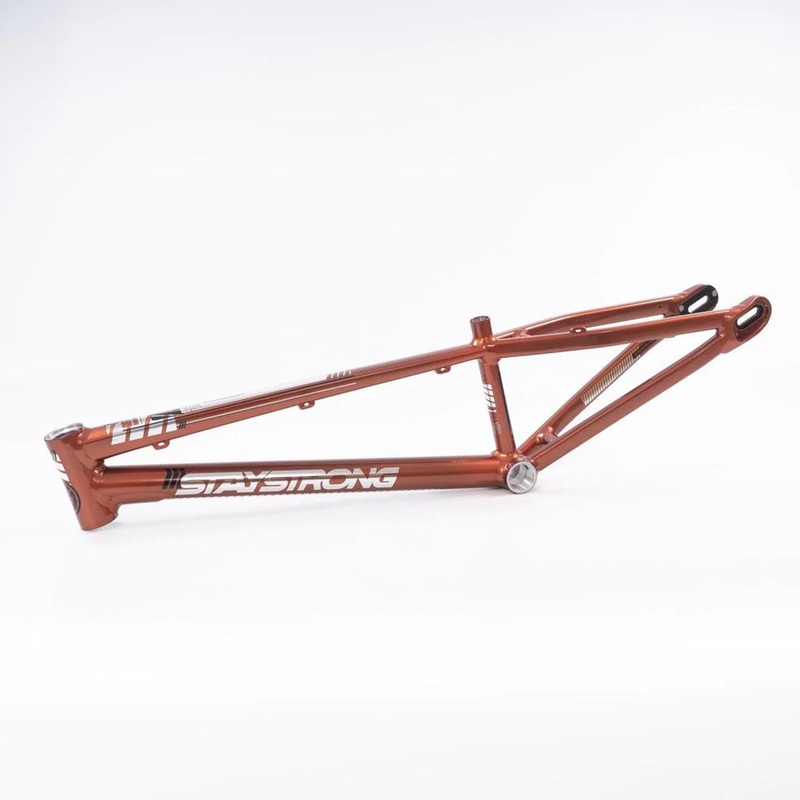 Stay Strong For Life V4 Disc Alloy BMX Race Frame-Copper Expert
