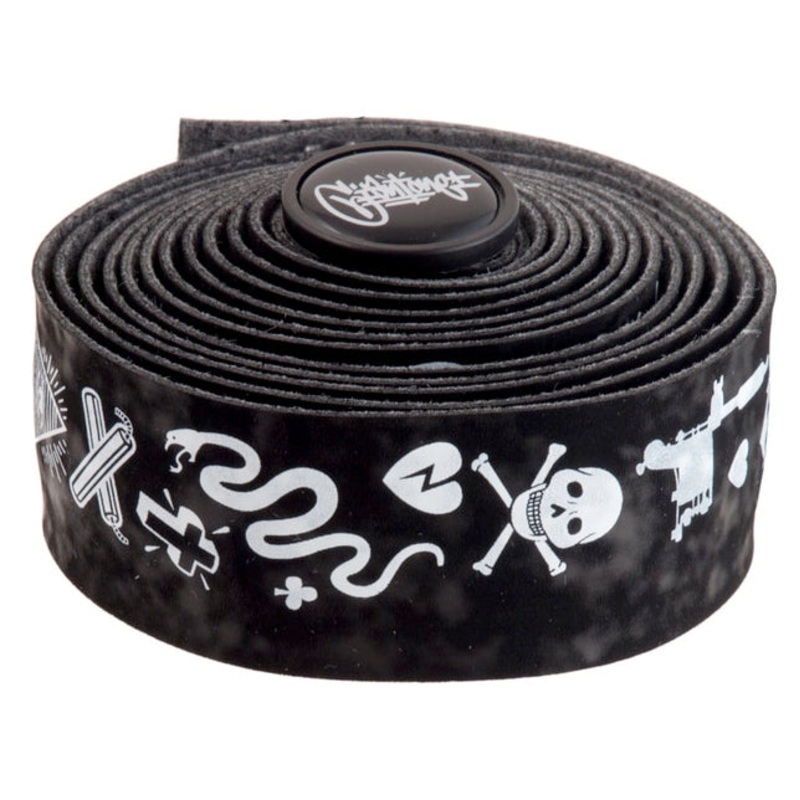 Cinelli Art Tape NMvlmg Grip tape,  Road bike Handlebar Grip – Live 4 Bikes Art Black
