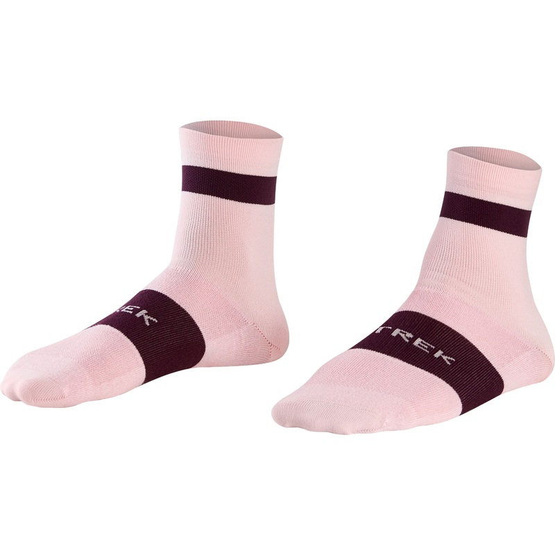 Sock Trek Race Quarter Small (35-38) Blush