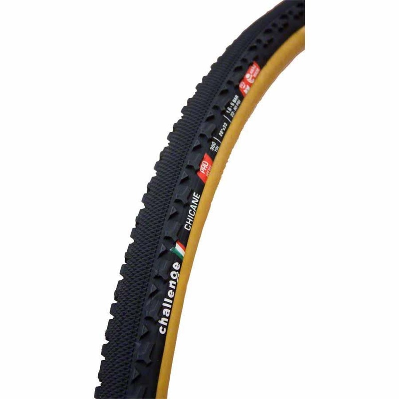 Chicane Pro Tire 700x33C Folding Clincher Natural SuperPoly PPS 300TPI Tanwall 700 x 33c