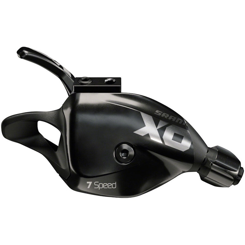 SRAM X01 DH Rear Shifter – 7-Speed, with Discrete Clamp, Black, A2