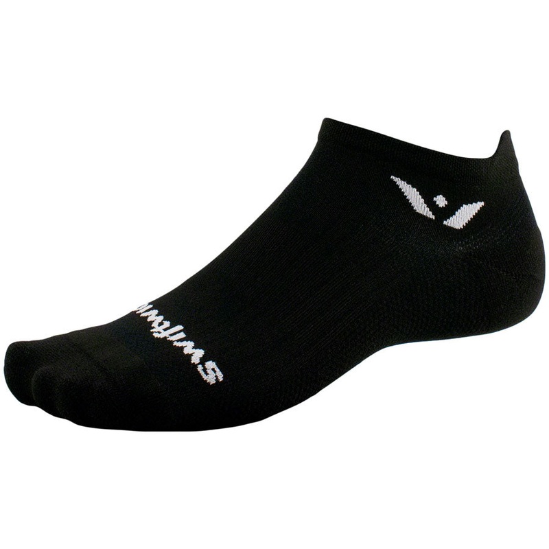 Swiftwick Aspire Zero Tab Socks – Black, Small