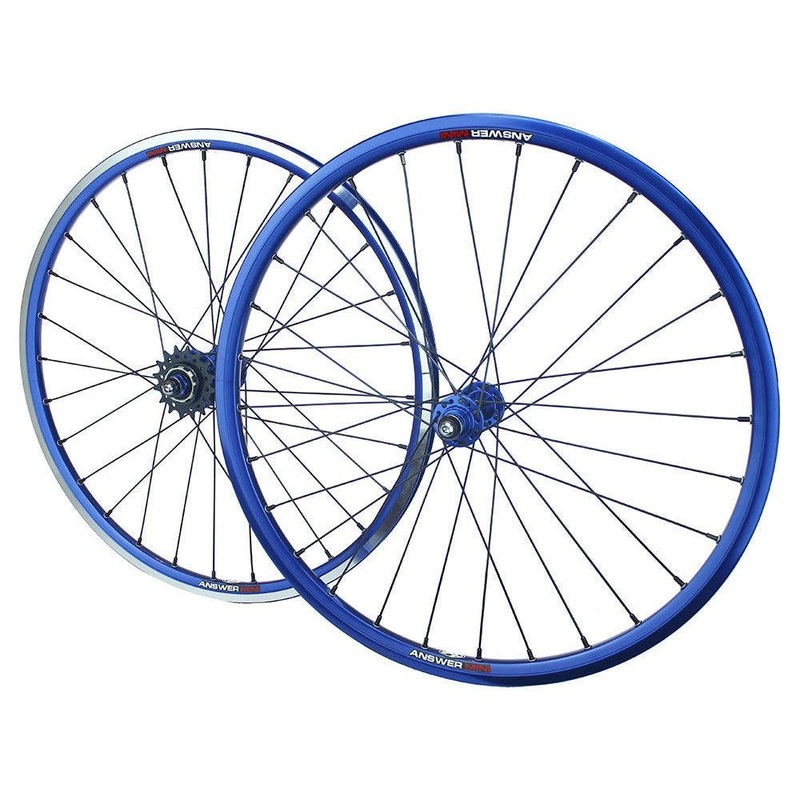 Answer 20 x 1-1/8 Holeshot Mini Wheel Set” Blue Right Hand Drive