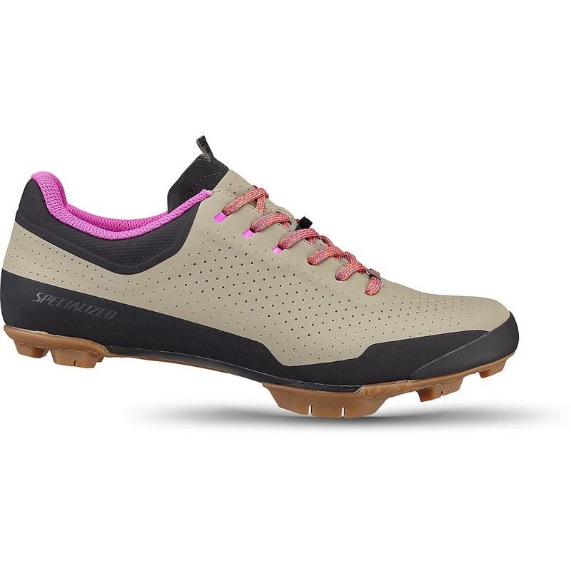 Specialized recon adv shoe taupe/dark moss green/fiery red/purple orchid 49