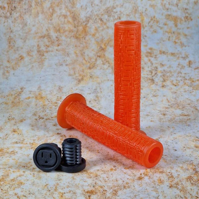 Redline Pryme Square Knot Grips Trans Orange Trans Orange