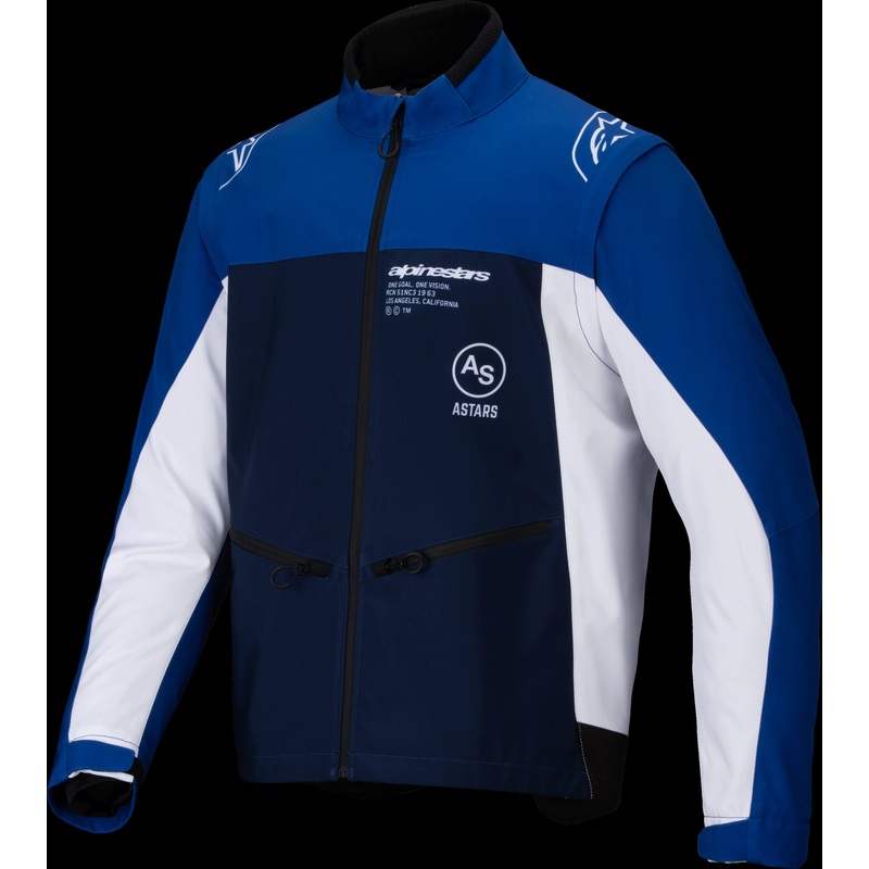 ALPINESTARS Lite-Dura Softshell Jacket Navy/Bright Blue/White Small