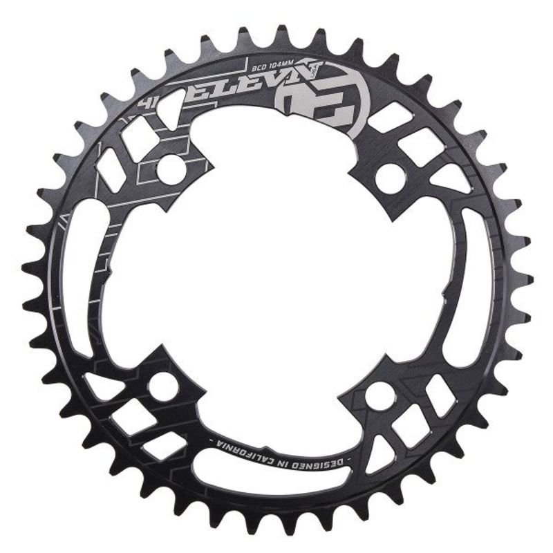 Elevn Flow Chainring 104mm Black