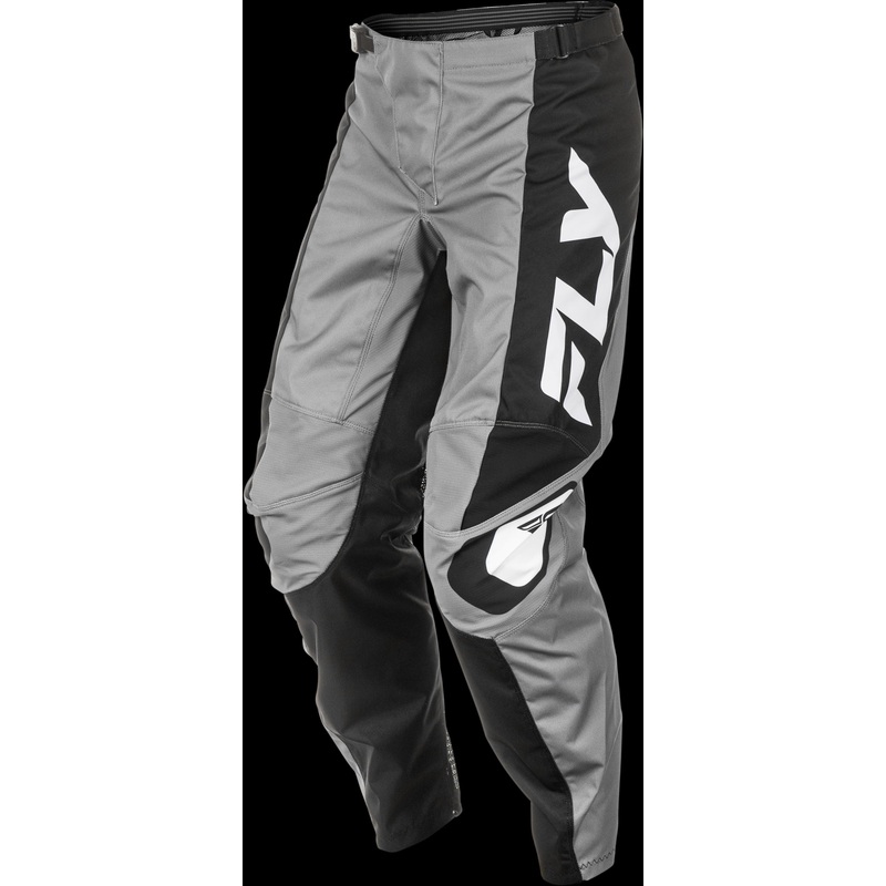 FLY RACING F-16 Pants Grey/Black/White Sz 28